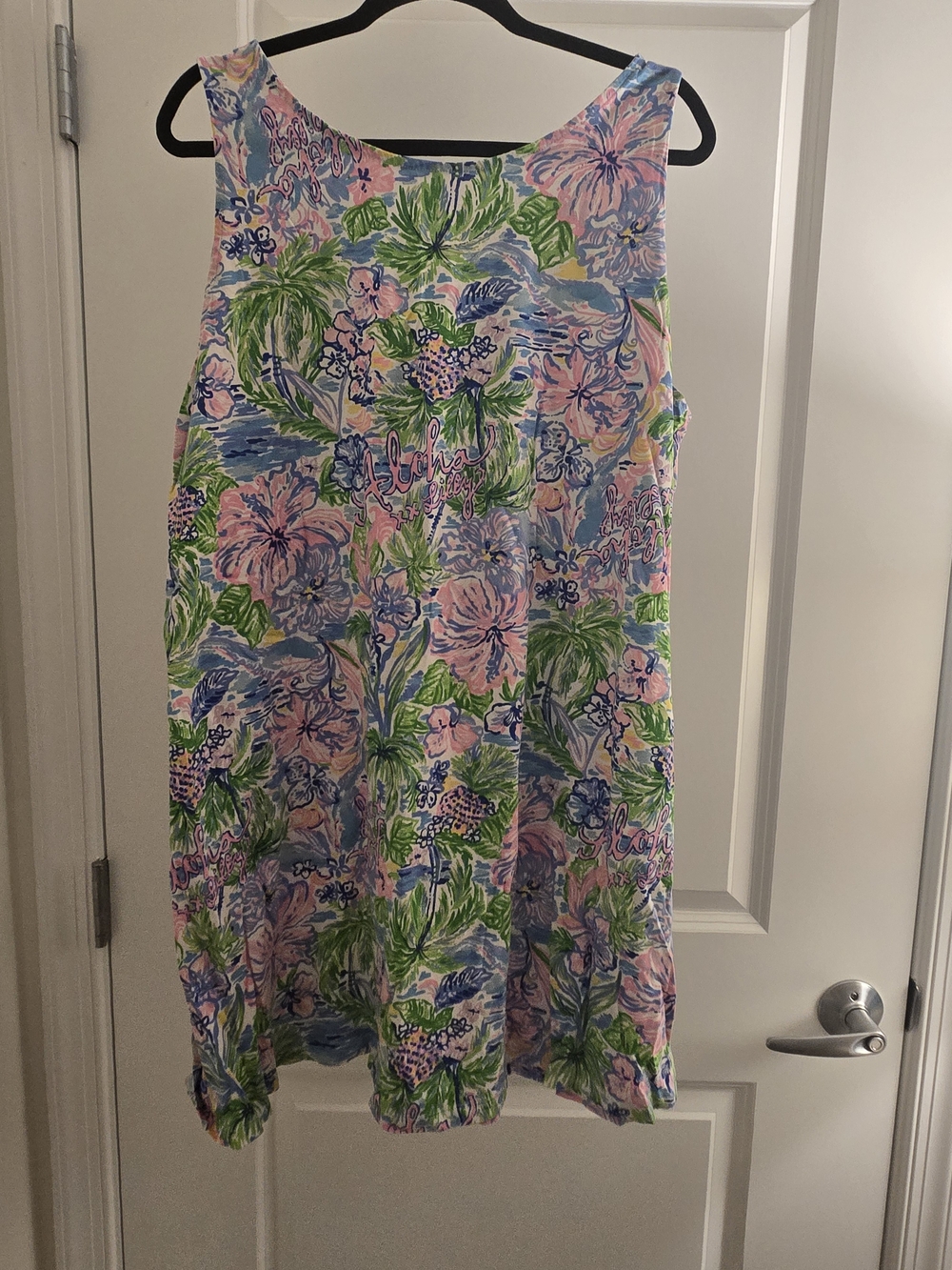 Lilly Pulitzer Kristen Dress "Lilly Loves Hawaii" dress EUC XXL - Picture 2 of 7